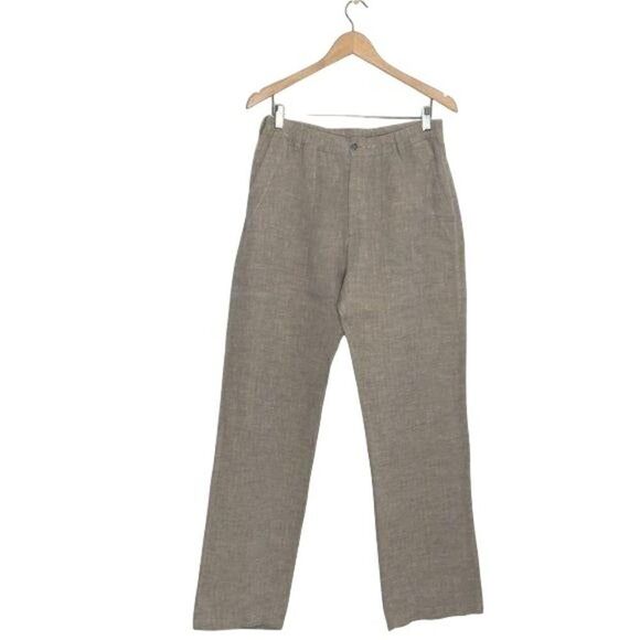 Mario Romano linen pants men's size L